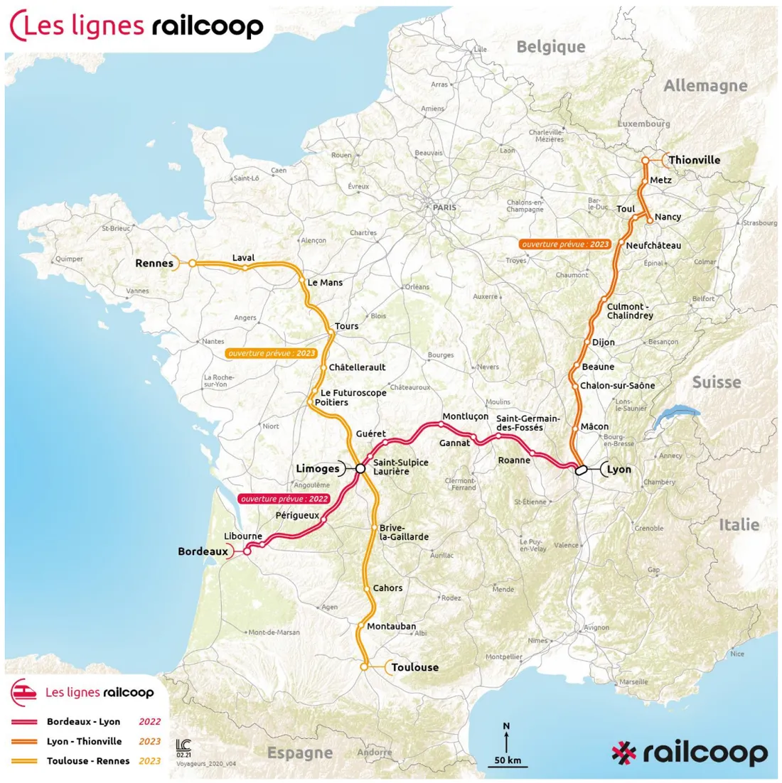 Carte RailCoop